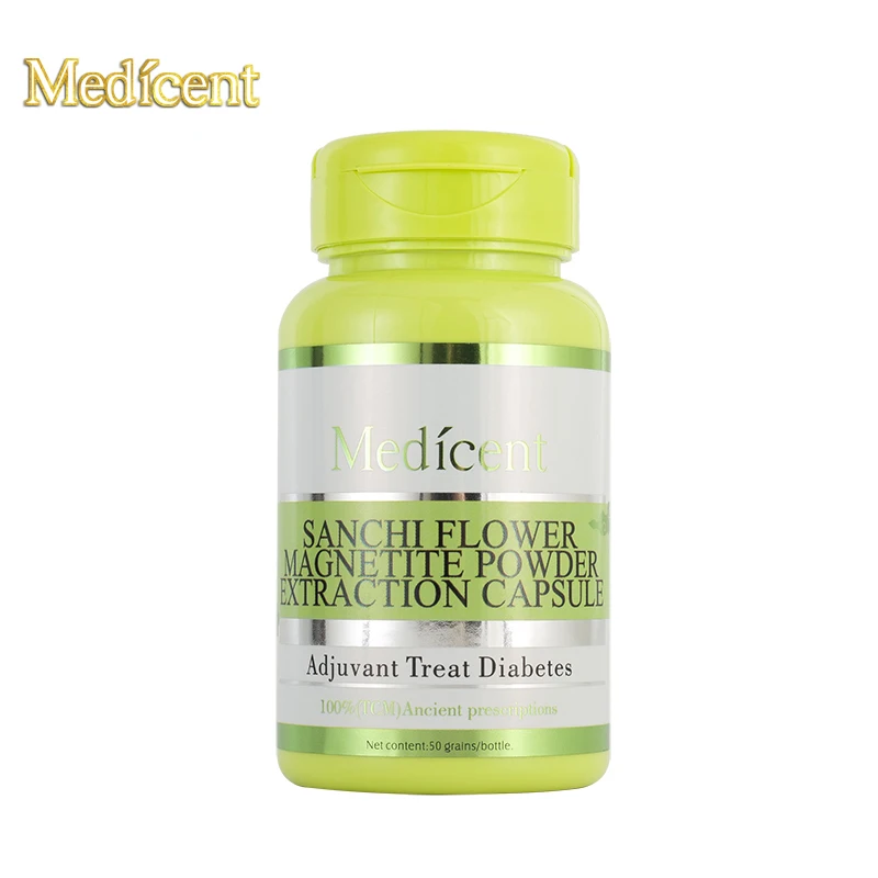 

Medicent Sanchi Flower Magnetite Powder Extraction Capsule, Adjuvant Treat Diabetes, Cure Diabetes thirst Bitter taste, 50pcs.