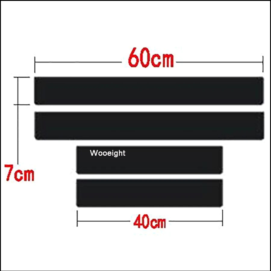 4 шт. Стикеры для автомобильной педали из углеродного волокна|Буксиры и подвесные