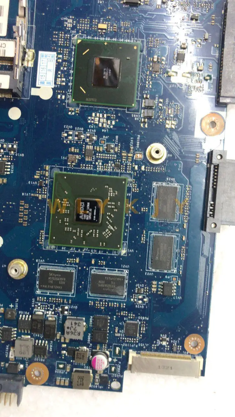 VAW01 LA-9101P для DELL Inspiron 3521 5521 материнская плата ноутбука VAW00 LA-9104P CPU i5 3337U /3317U 100%