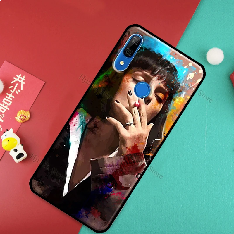 Mia Pulp Fiction Case For Huawei P20 P30 P40 Lite Pro P Smart 2019 2021 Nova 5T Cover Honor 50 8X 9X 10i |