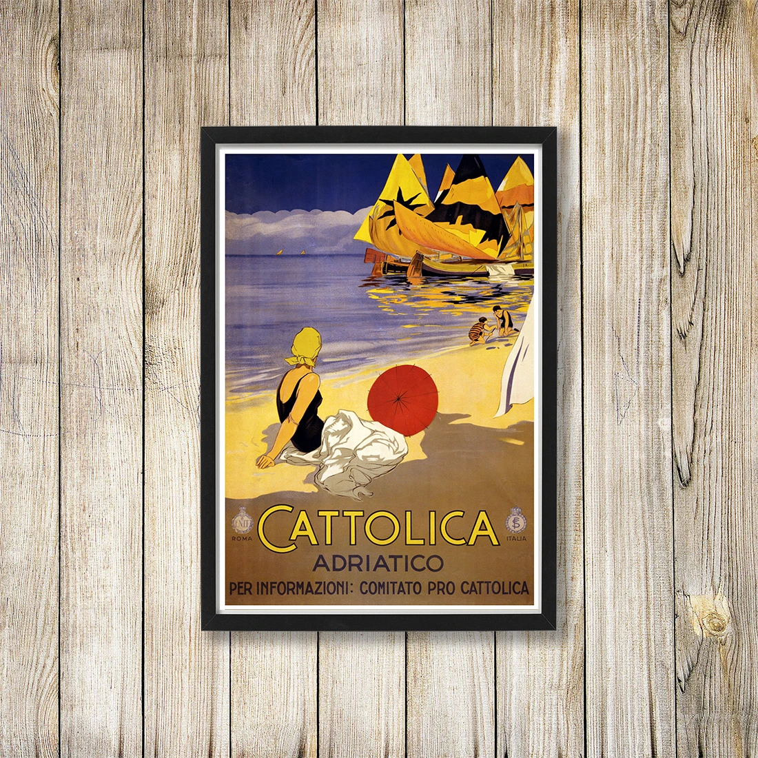 Итальянские путешествия рома кортина палермо каттолика холст картина винтажный