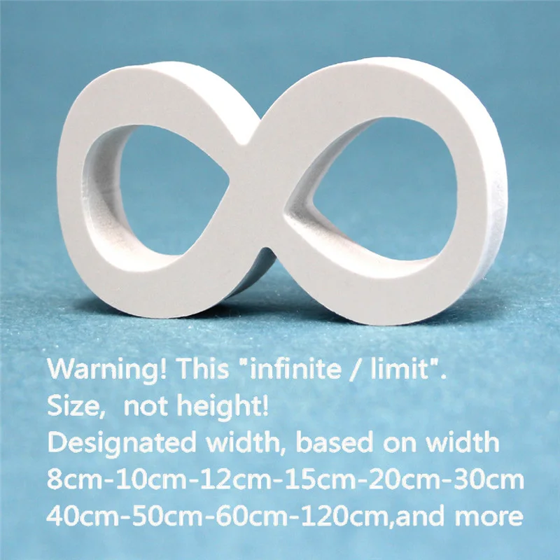 Infinite Thicknes 12 мм Свадебные украшения деревянные буквы Английский алфавит DIY имя дизайн и одна Корона Форма милый дом любви семья - Цвет: Infinite