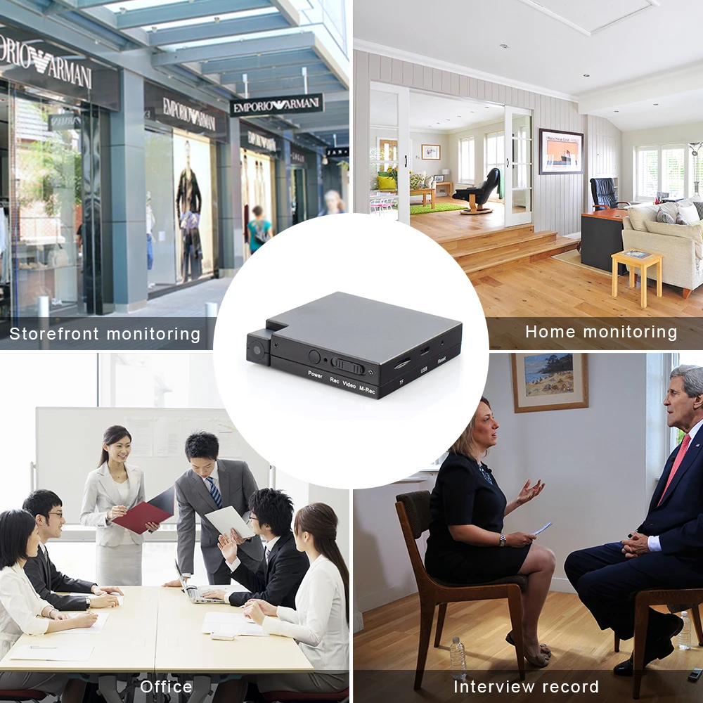 Мини-камера HD MD13 видеокамера 24 часа видео аудио камера обнаружения движения