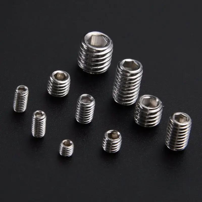 

Parts Fixing Screws 200pcs Stainless Steel Hex Socket Cap Assortment Kit M3-M8