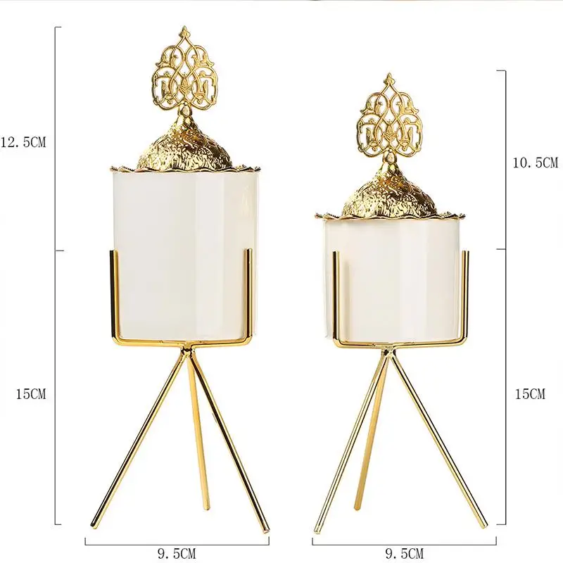 Курильница для благовоний в арабском стиле с полкой подставка ИД покрытием