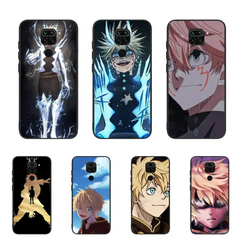 

Luck Voltia Black Clover anime Phone Case For Samsung A02 A20 A30 A31 A32 A40 A50 A51 A52 A70 A71 A72 A80 A91 cover