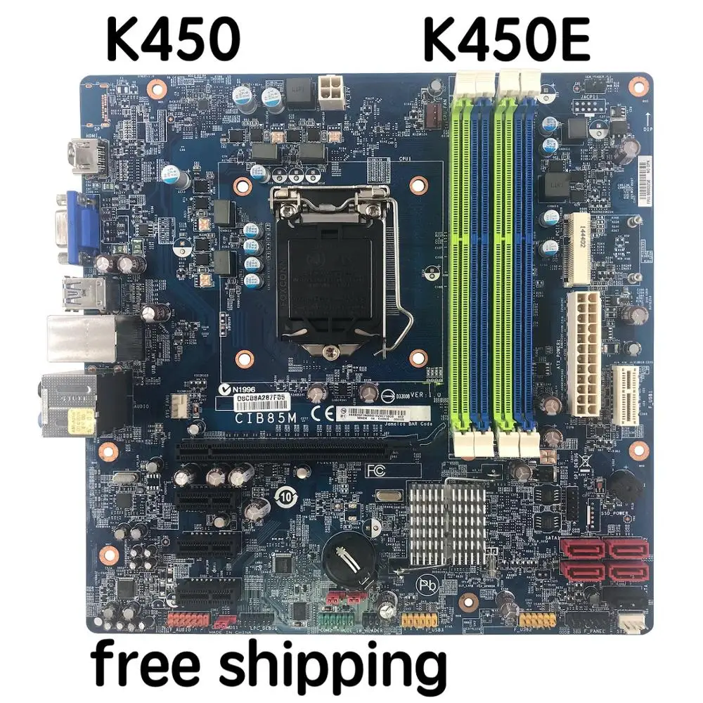 Материнская плата для Lenovo K450 K450e X310 десктопная материнская CIB85M 100%