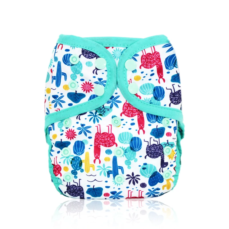 XS188 Miababy один размер тканевые подгузники, моющиеся и многоразовые, подходит для детей 3-15 кг - Цвет: XS188