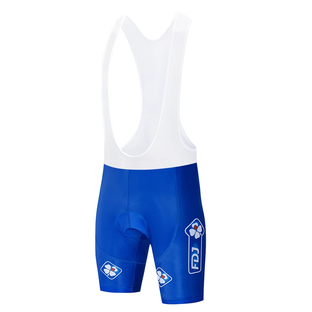 2021 Pro Team FDJ Cycling Jersey 9D Bib Set MTB Uniform Bike Clothing Quick Dry Bicycle Wear Clothes Mens Short Maillot Culotte | Спорт и