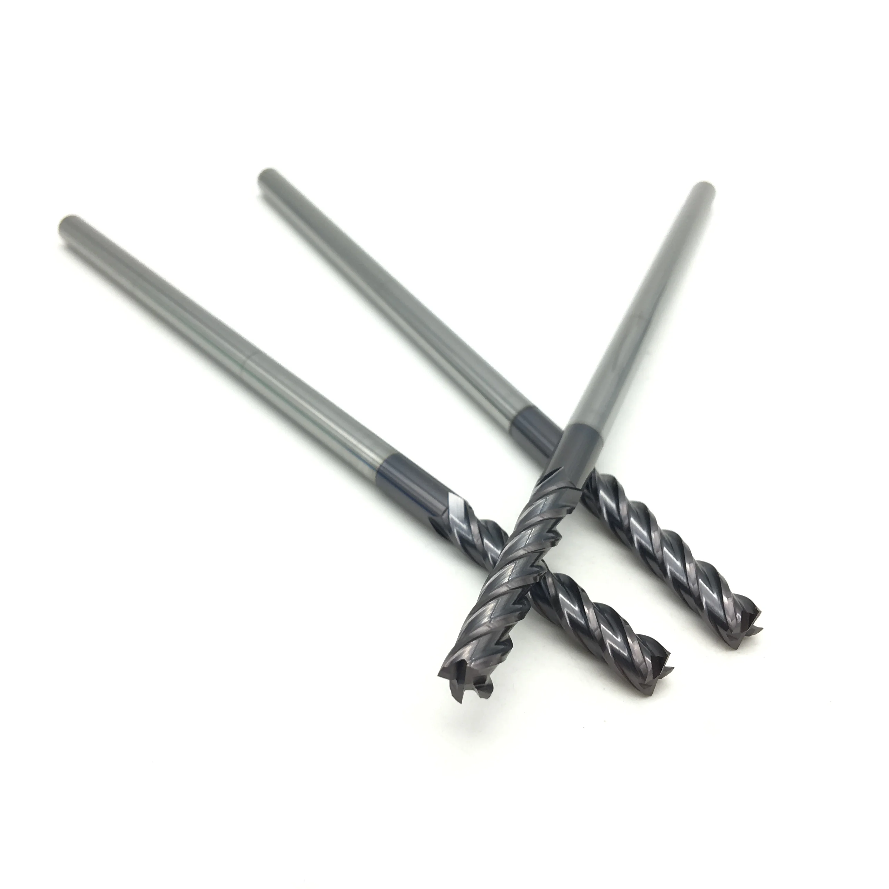 6 мм фрезы 4 флейты HRC50 Карбид Концевая фреза машина Вольфрамовая сталь cnc машины