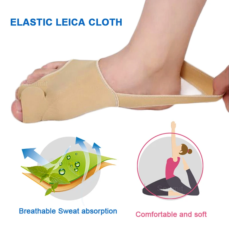 Bunion Hallux корректор стопа с вальгусной деформацией носок для педикюра Splint педикюр