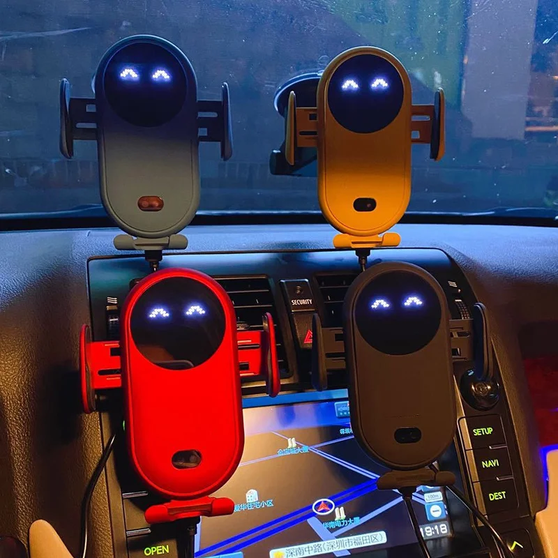 

10W Smart Car Wireless Charger Phone Holder Universal Car Mounted Mobile Phone Fast Charger Easy Operation B99