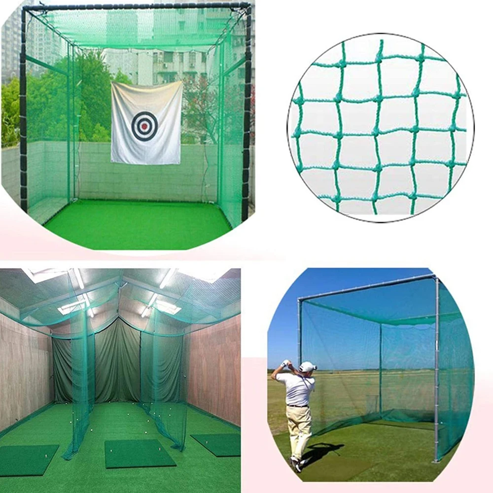 Satılık Golf Pratik Net Ağır Darbe örgü Ip Sınır Spor Bariyer Eğitim örgü Golf Eğitim Aksesuarları 300*300cm