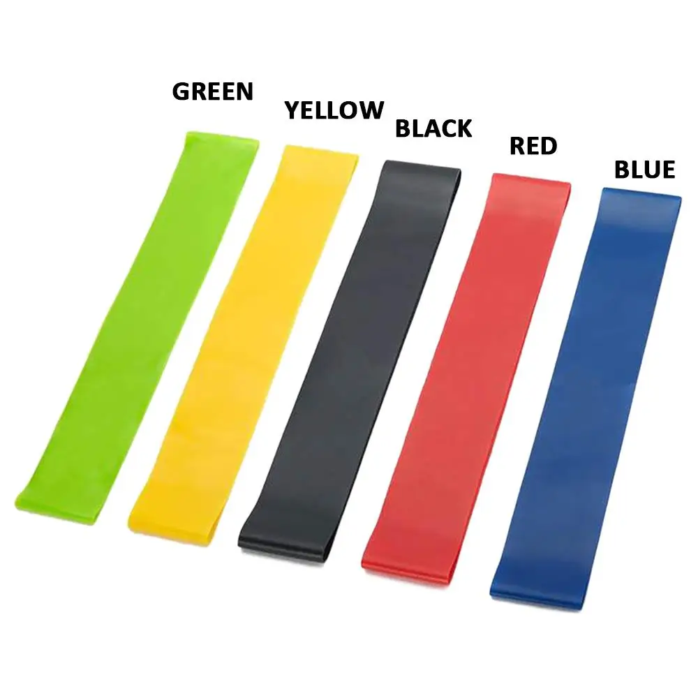 

5 Color Foam, Latex Tension Band Training Bands Fitness Pull Rope Portable Removable Stretch Arm Apparatus Puller