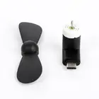 Лидер продаж, миниатюрный Электрический вентилятор для телефона с портом Type-C, 3.1, подходящий для порта Micro USB, охлаждающий вентилятор, бесшумный мини-кулер для мобильного телефона Android, USB для сотового телефона