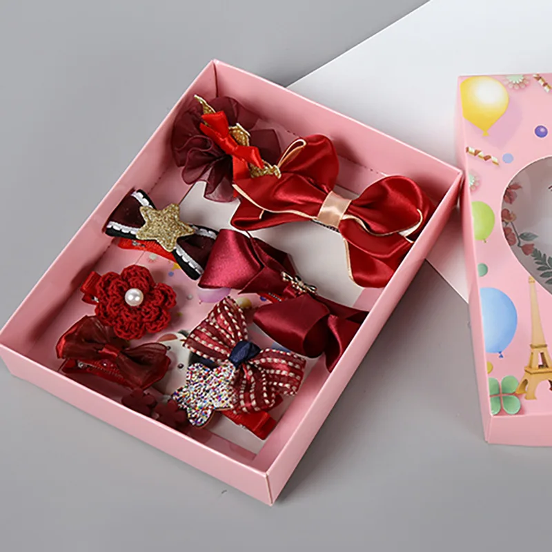 1 комплект/коробка супер милая детская серия ручки для волос девочек принцесса