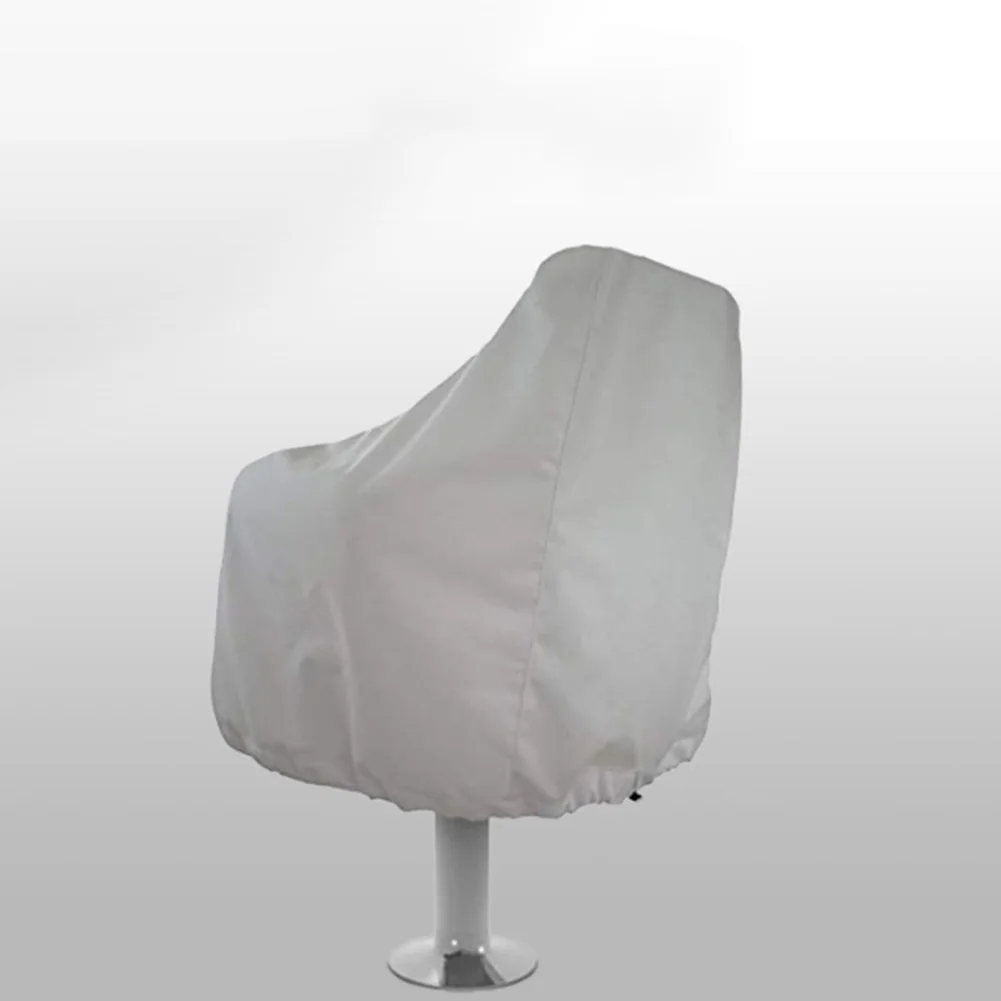 Protection Boat Seat Cover Ship Foldable UV Resistant Furniture Captain Chair Dust Elastic Closure Outdoor Helmsman Waterproof | Автомобили