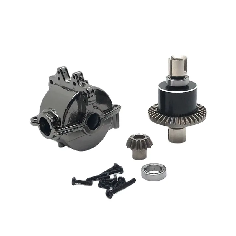 WLtoys 1/18 A949 A959 A969 A979 K929 RC Car Upgraded Metal Parts Modified Gearbox & Differential Universal Front and Rear on.WLtoys 1/18 A949 A959 A969 A979 K929 RC Car Улучшенные металлические детали Модифицированная коробка передач и дифференциал Вс