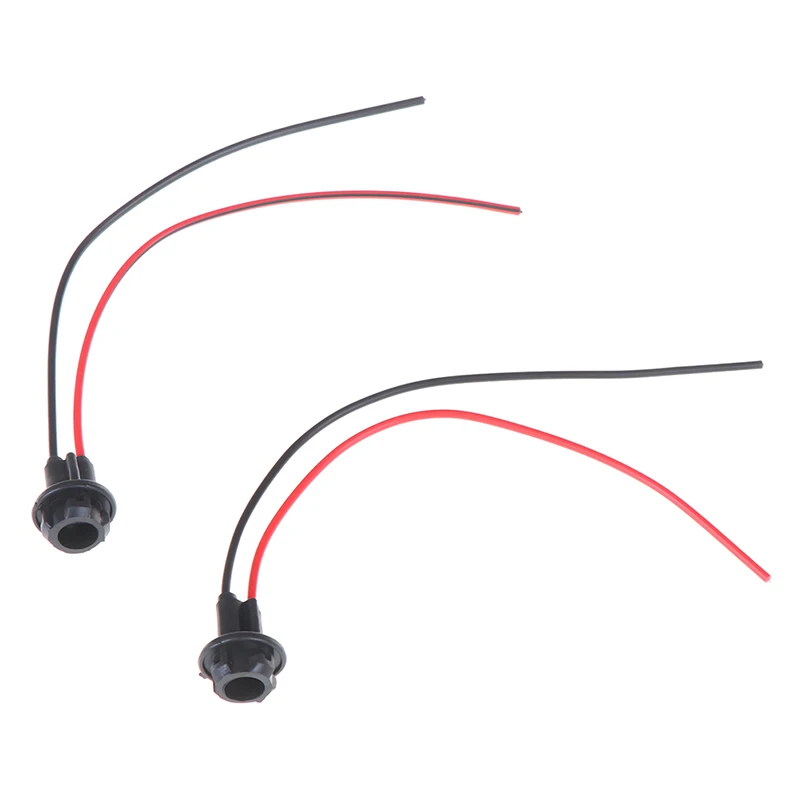 

2pcs T10 W5W Soft Rubber Light Bulb Socket Lamp Holder Connector Car styling