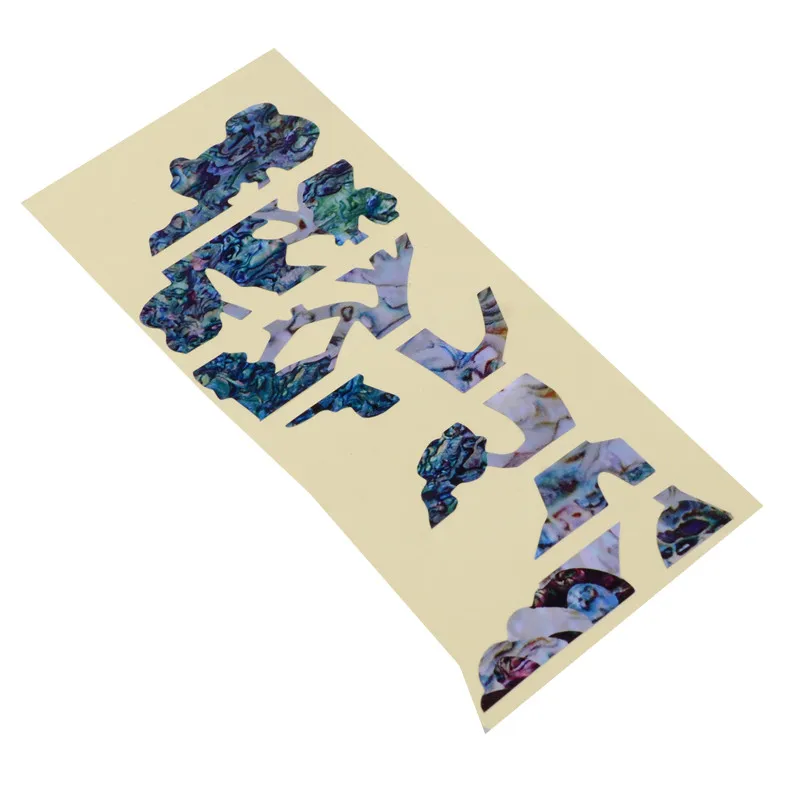 10 шт. гитара инкрустация наклейками Древо жизни гитары гриф наклейки для