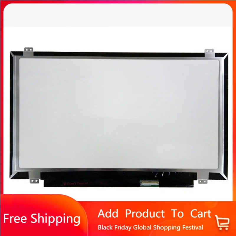 14 Inch HB140WX1-503 Fit HB140WX1 503 LED LCD Screen HD 1366*768 EDP 40 PINS Laptop Display Slim Panel