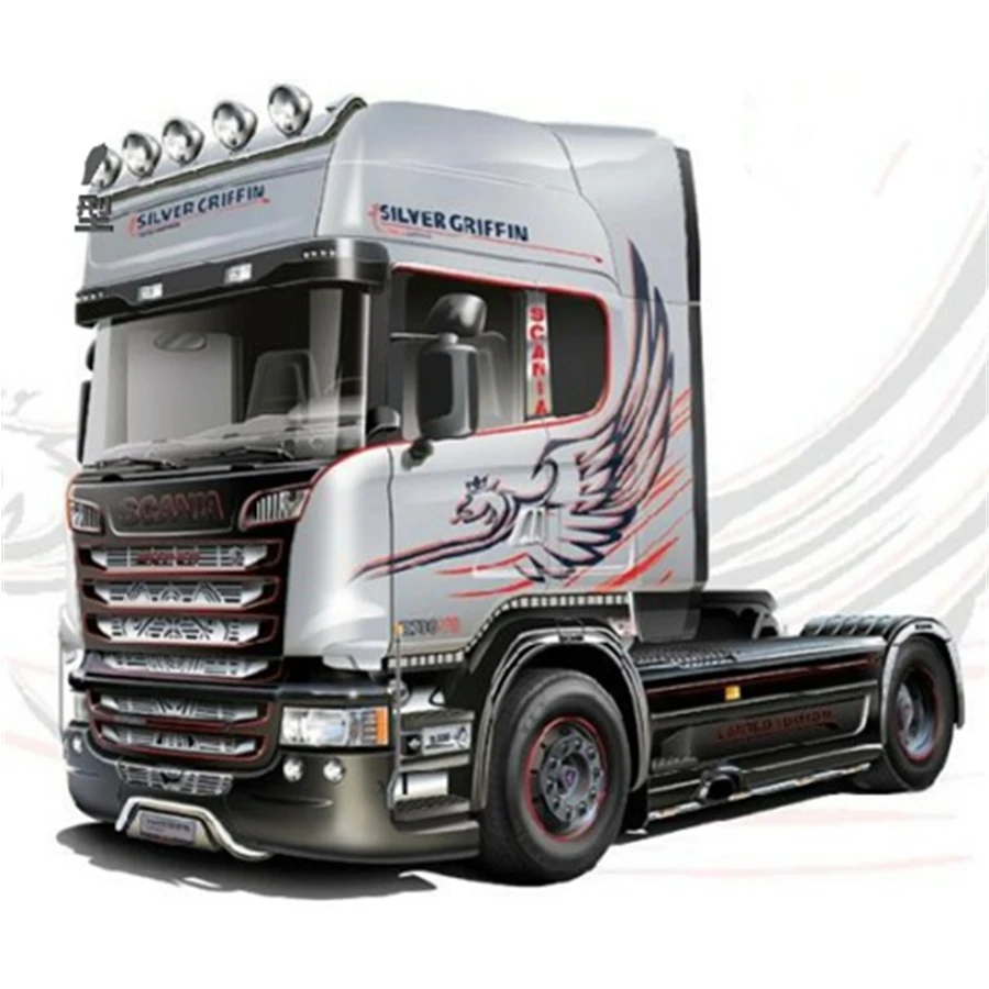 Передняя вентиляционная решетка кузова грузовика Tamiya Scania для масштаба 1/14