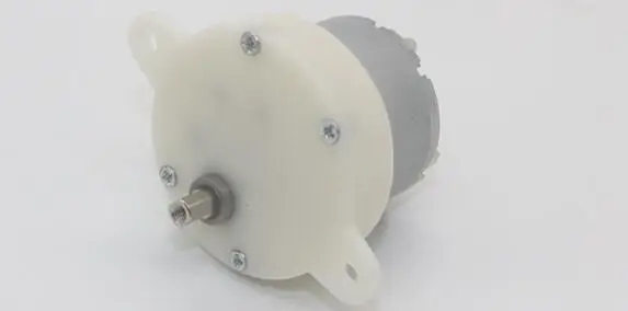 Электродвигатель с двойным плоским валом и высоким крутящим моментом 12 В 2