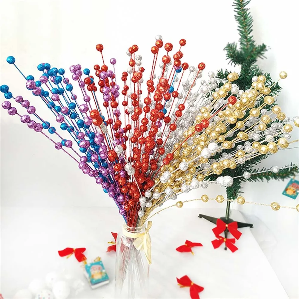

2 Bunch Artificial Pistachio 30cm Foam Plastic For Party Supplies Fake Flower Plastic Artificial Pistachio Decoration