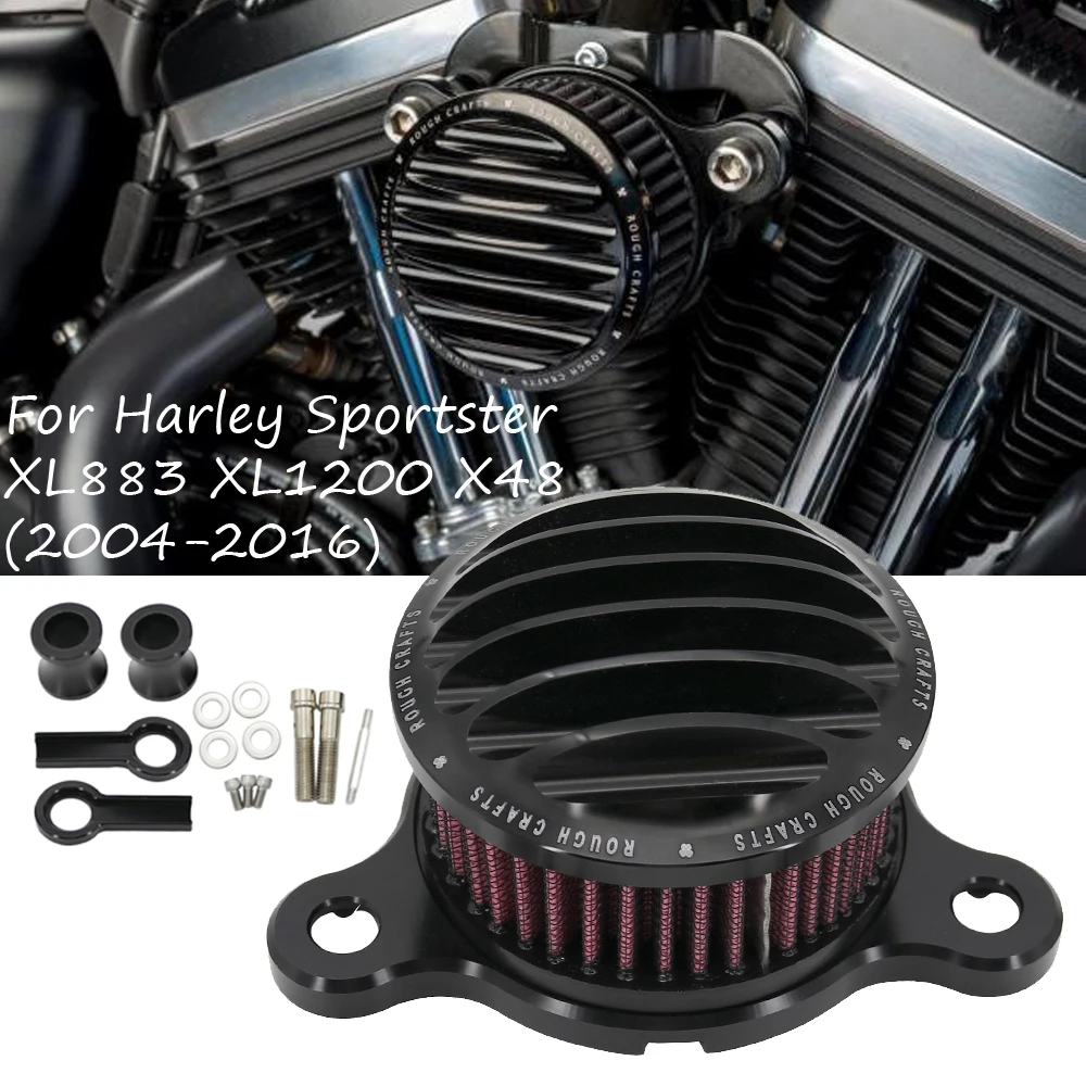 Фильтр воздухозаборника для Мотоциклов Harley Sportster XL 883 1200 2004 2014|Воздушные фильтры и