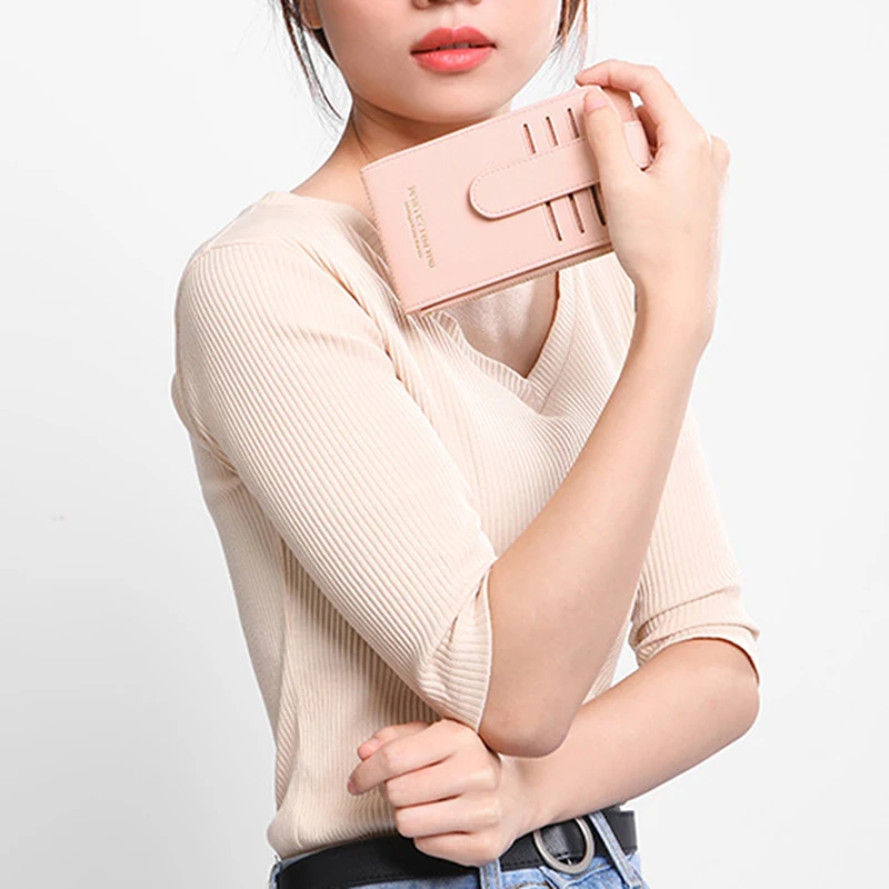 

Women Card Holders Coin Keychain Wallet Women Purse Card Bag Organizer Bag Credit Card Holder Simple Key Holder Case Mini Bags