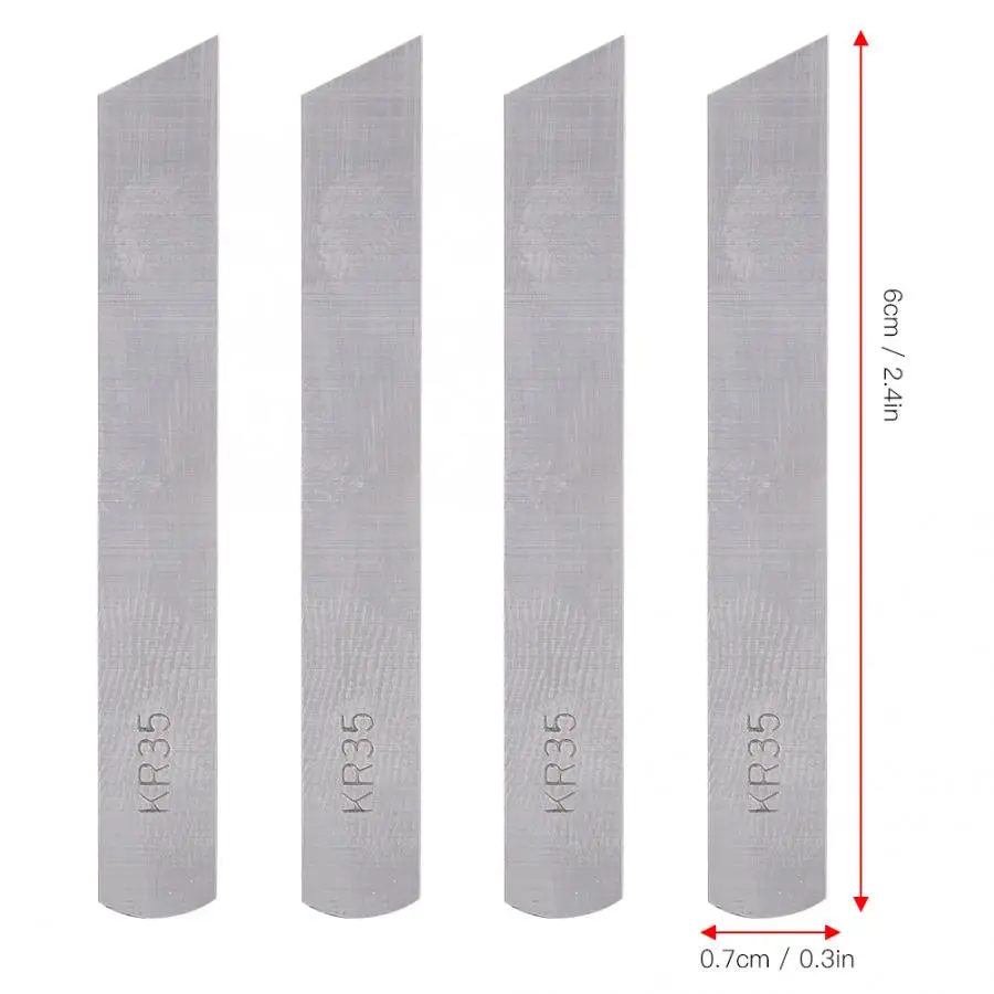 Швейные инструменты 10 шт. швейная машина нижний резак лезвие стальные сменные