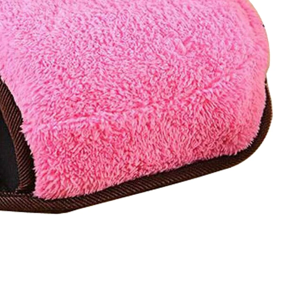 Розовый USB Коврик для мыши с подогревом толстый зимний теплый коврик защитой