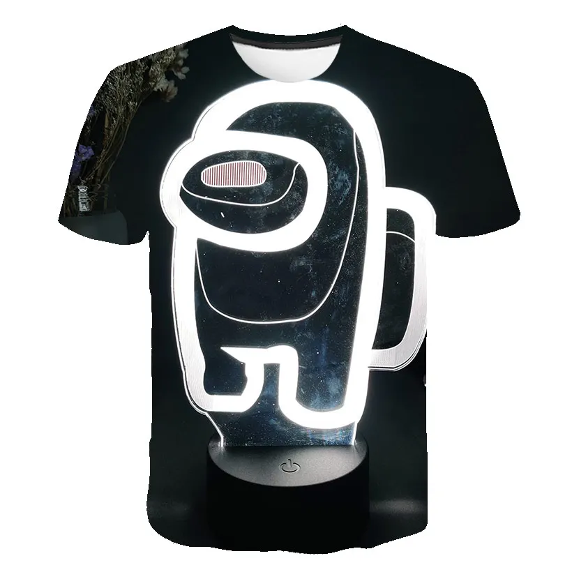 

3D Cartoon Among Us Baby Kids Boys Girls Children amoung us T Shirt Short Sleeves Summer Clothing Among Us Print Tee chucky