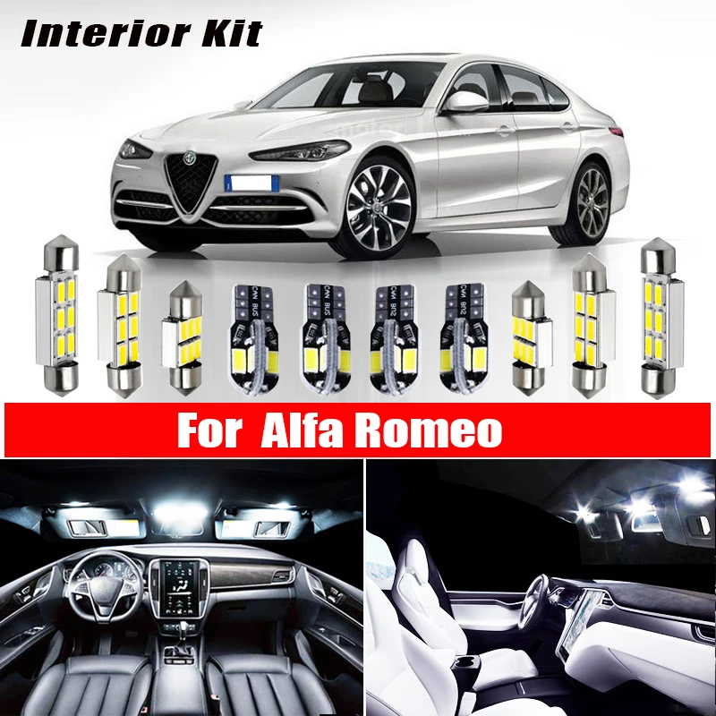 Для Alfa Romeo Mito автомобиль Brera GT паук 147 156 159 166 ошибок автомобиля светодиодный