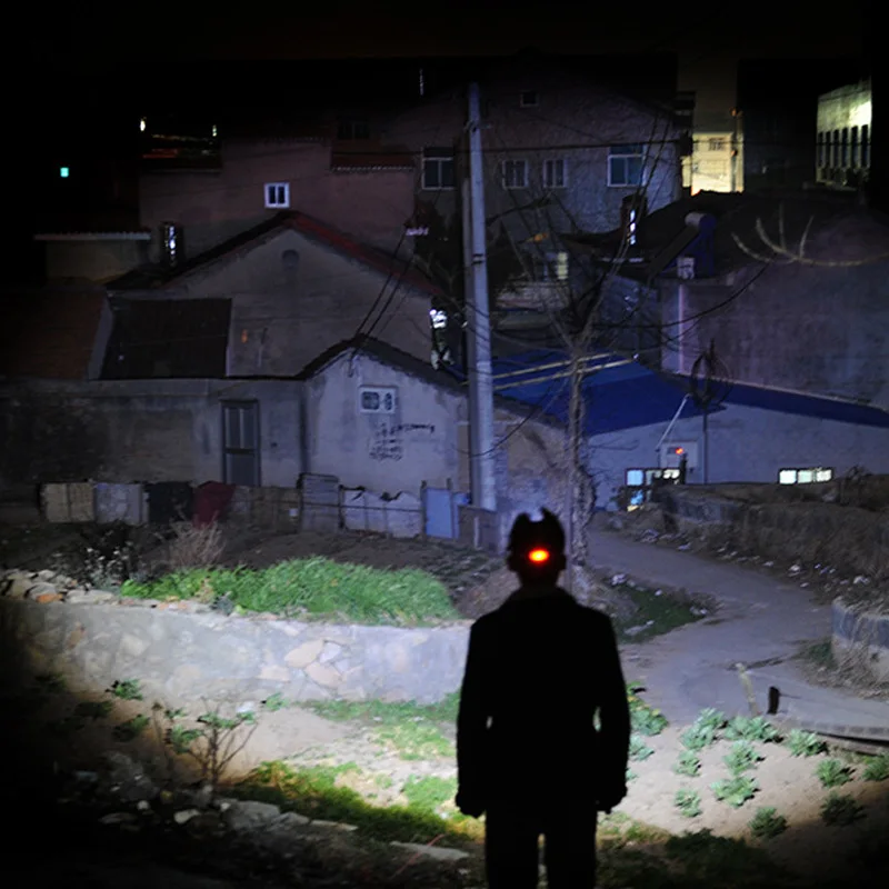 Перезаряжаемый светодиодный налобный фонарь налсветильник ный с аккумулятором