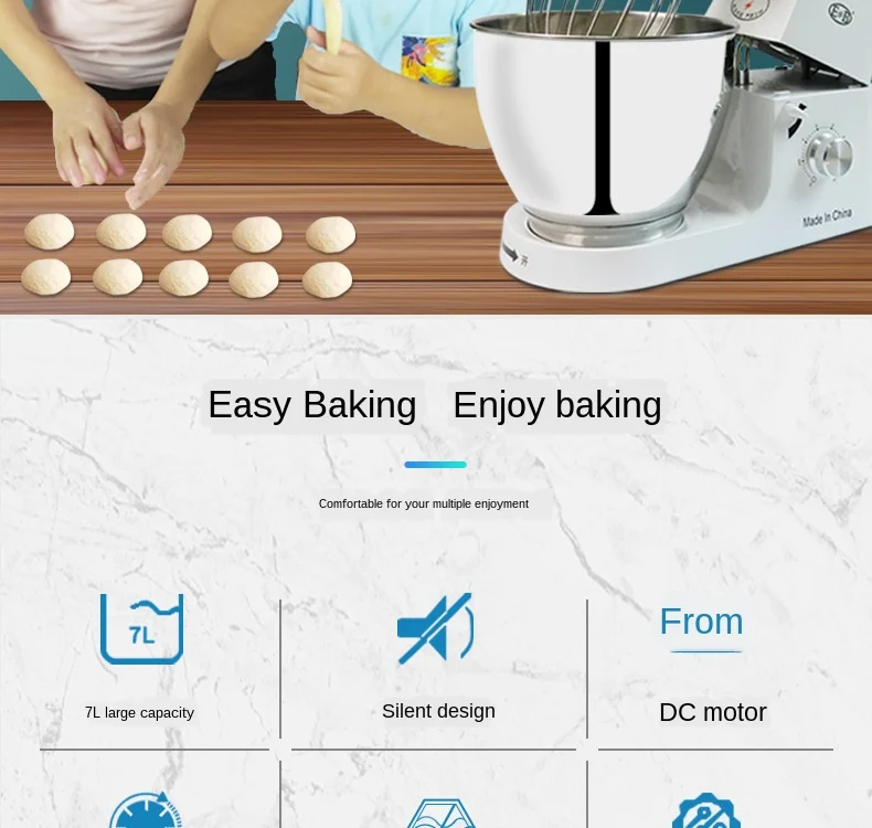 

Milk Dispenser Silent and Efficient Fresh Milk Egg-Breaking Machine Mixer Flour-Mixing Machine