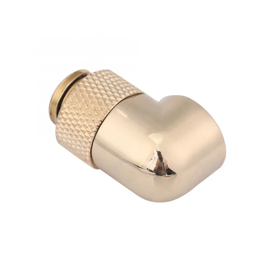 Трубка для компьютера водяного охлаждения G1/4 нитки 90 Локоть разъем 360 вращения