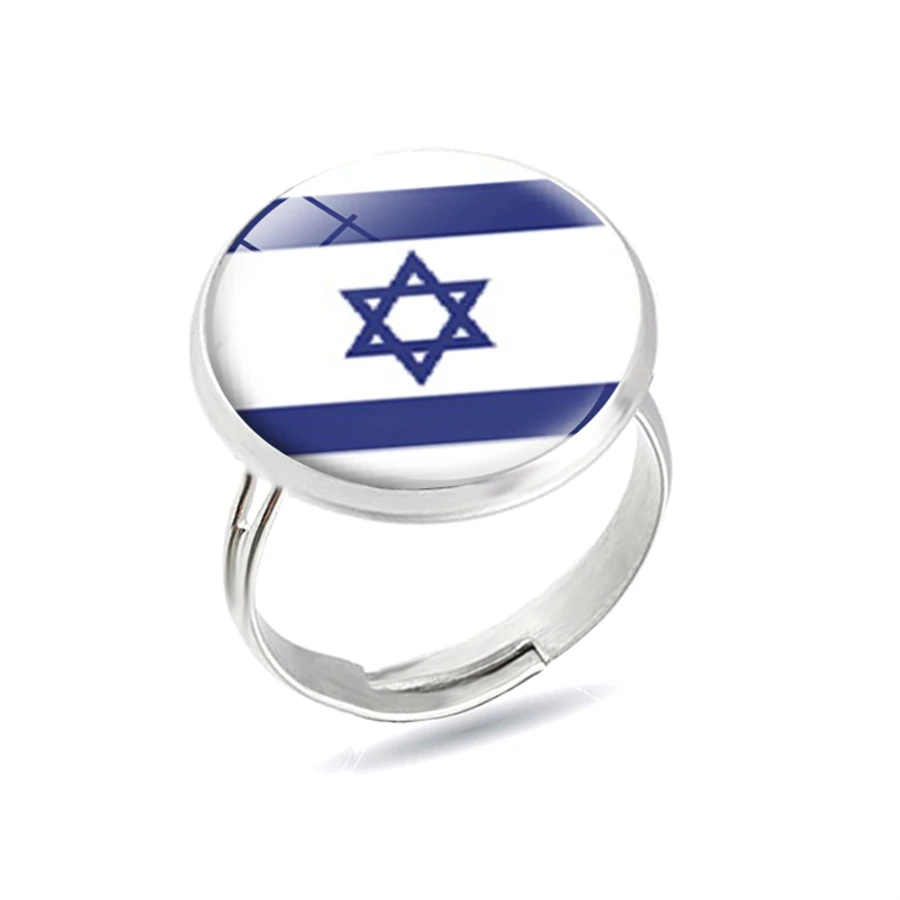 Настраиваемые национальные кольца с флагами турецкие Израиль Саудовская Аравия