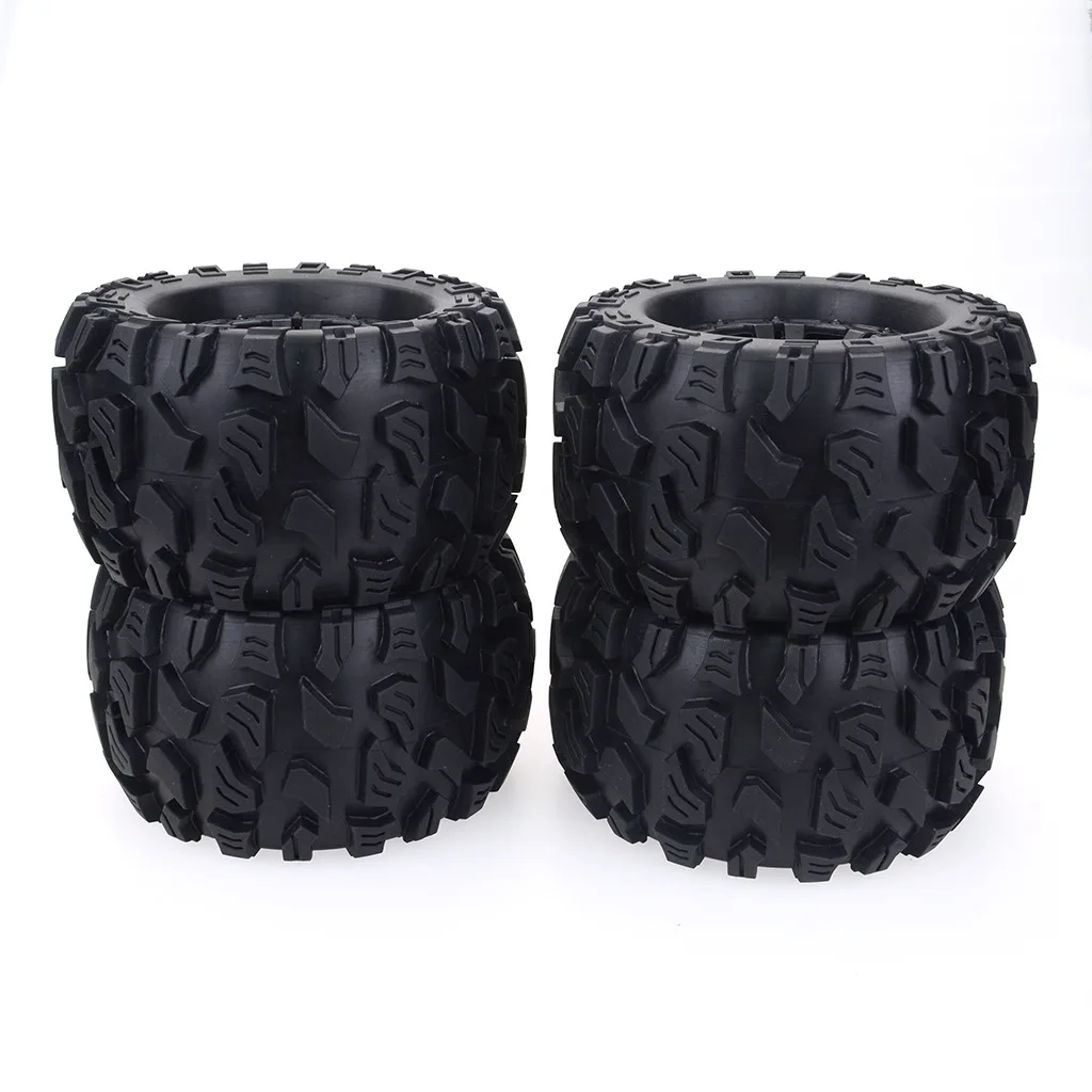 Колеса для монстр ТРАКА 1/10 4 шт. HPI HSP Savage XS TM Flux ZD Racing LRP диаметр 125 мм новое большое