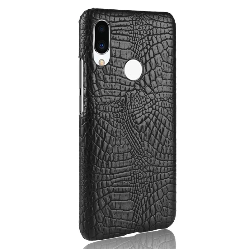 For Meizu Note 9 case Hard Thin Luxury PU Leather crocodile Shockproof phone note9 M1923 Back Cover |