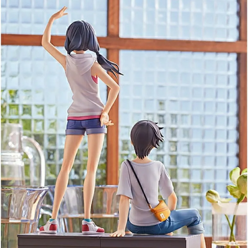 

Anime figurine Weathering With You Amano Hina Figure Morishima Hodaka action figure Couple Collection Model Toys Gifts For kids