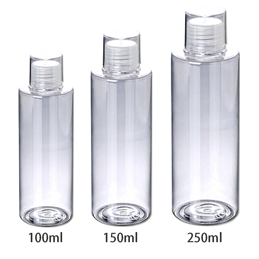 Домашнее эфирное масло прозрачный тоник с откидной крышкой дорожная пустая