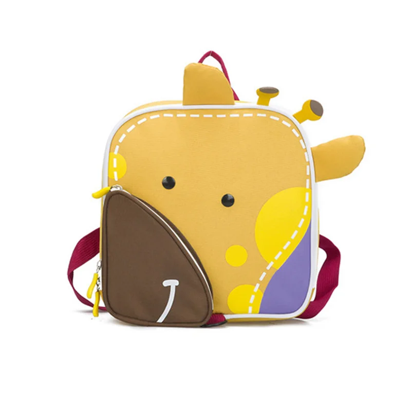 3D детская сумка с жирафом для мальчиков и девочек водонепроницаемые детские