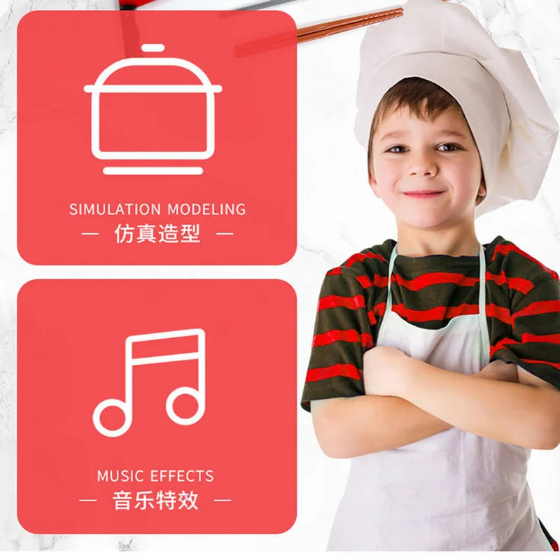 Детская мини-кухонная игрушка посуда кастрюля детская для ролевых игр имитация