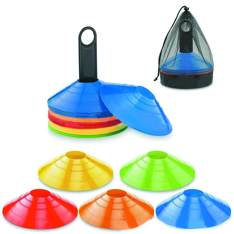 10 шт. конусы для тренировок с пластиковой подставкой|Футбол| |