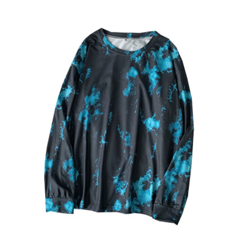 

Tie Dye Women Clothes Harajuku Style Fashion Long Sleeve T Shirt Women Tops Tee O-Neck Top Female Graphic tees