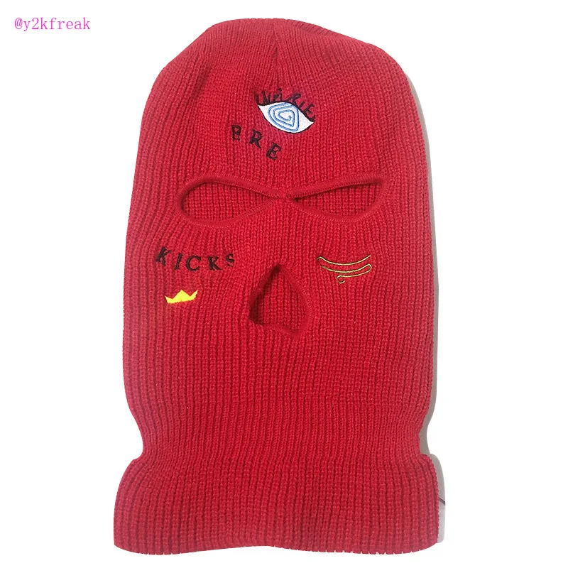 Балаклава маска шапка зеленая неоновая зимняя кепка для вечеринки лыжного спорта егирл костюм косплей уличная банда.