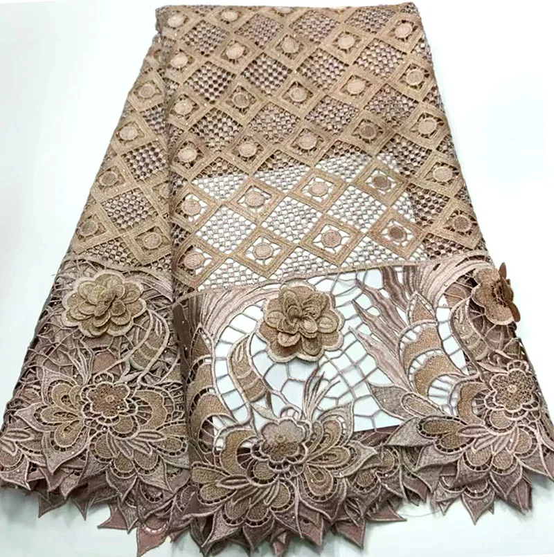 

African Lace Fabric 2020 Milk Silk Lace Stones Nigerian Laces Fabric High Quality French Tulle Lace Fabric For Women