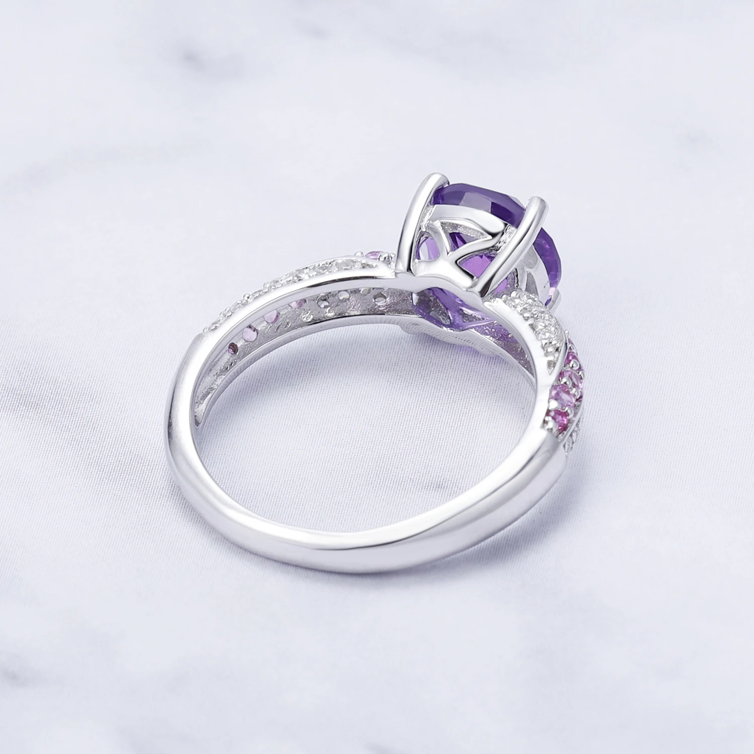 Женское Винтажное кольцо в виде балерины из серебра 925 пробы|Кольца| |