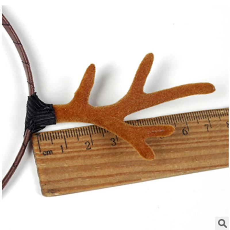 Новый рождественский обруч-украшение для волос лося Милая мультяшная повязка на